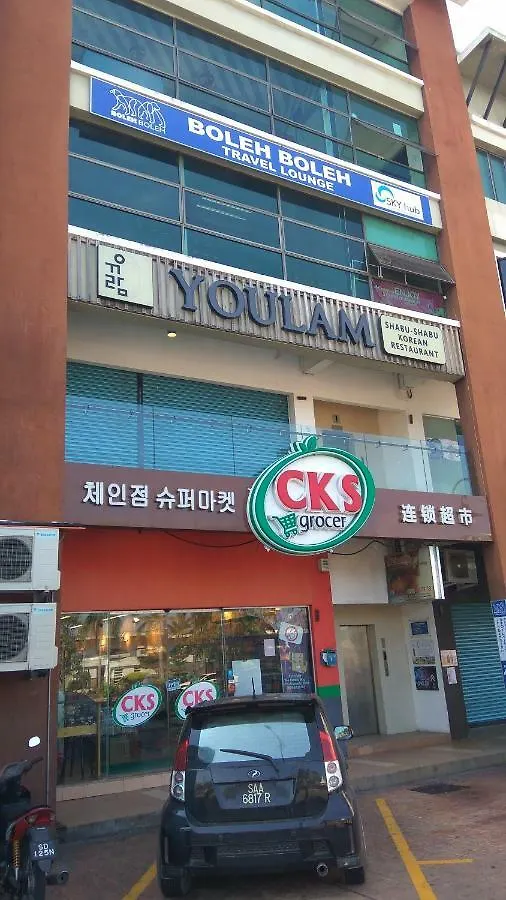 Space Cap Hotel Kota Kinabalu Vandrerhjem